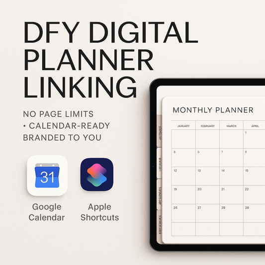 Done-For-You Digital Planner Linking Service